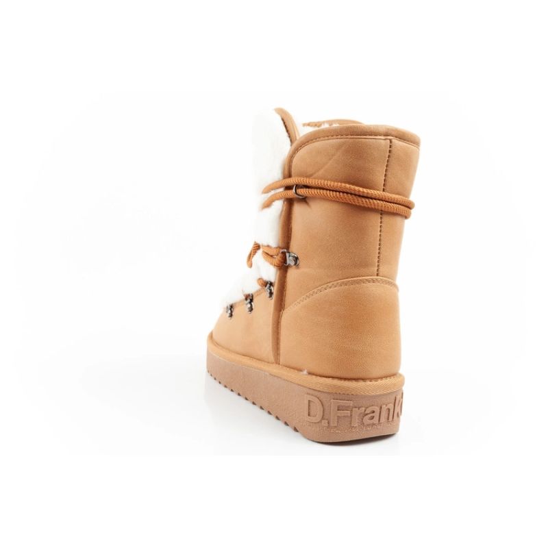 D.Franklin women's winter snow boots, fashionable fur lining, high D.Franklin