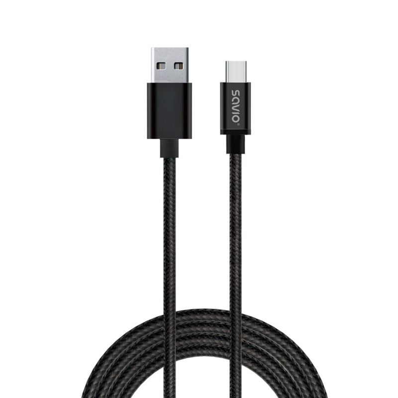 SAVIO CL-129 cable (USB type C - USB 2.0 type A; 2m; black) In preparation Your Sports Performance