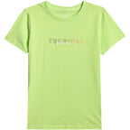 Women's T-shirt 4F F2717 light yellow 4FWSS26TTSHF2717 73S