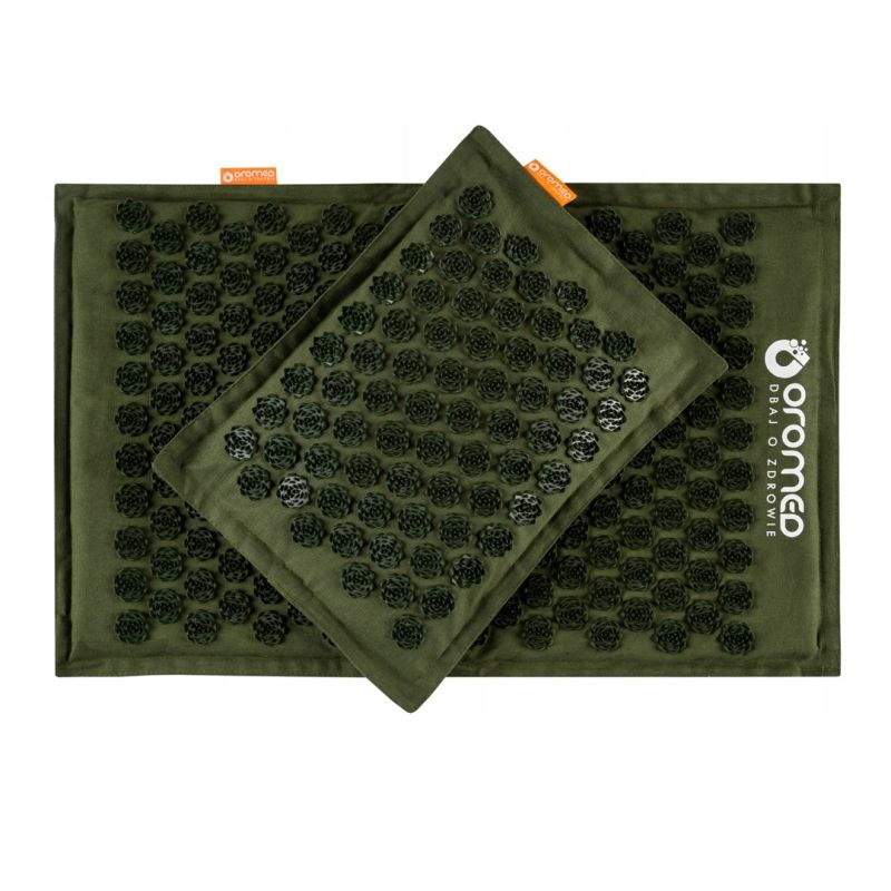ORO-HEALTH GREEN Acupressure Mat In preparation Your Sports Performance
