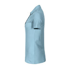 Women's Pique Polo Free Polo Shirt (Blue) Clothing/Lifestyle/T-shirts/Malfini Your Sports Performance