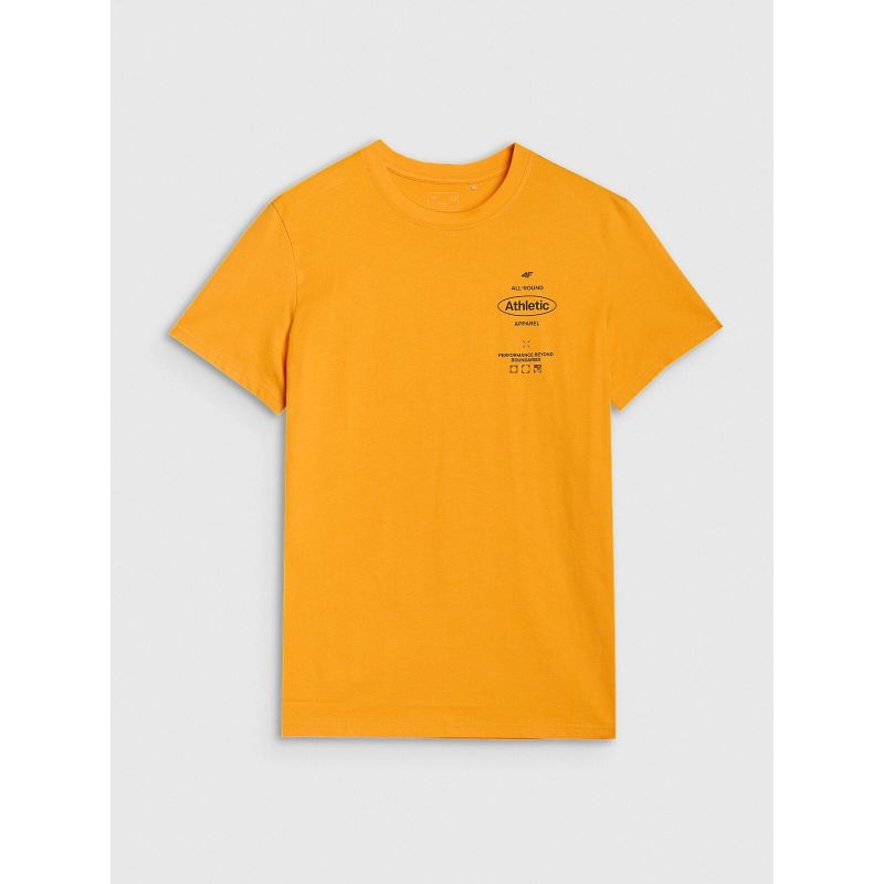 Men's regular printed T-shirt 4F 4FRSS25TTSHM2688-70S *Kategoria tymczasowa Your Sports Performance