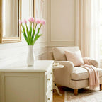 BOUQUET OF 5 PINK PEONY TULIPS 39 CM LIFE-LIKE SPRING DECORATION Home and Garden/Equipment Your Sports Performance