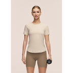 CASALL Essential Tee women's T-shirt, beige