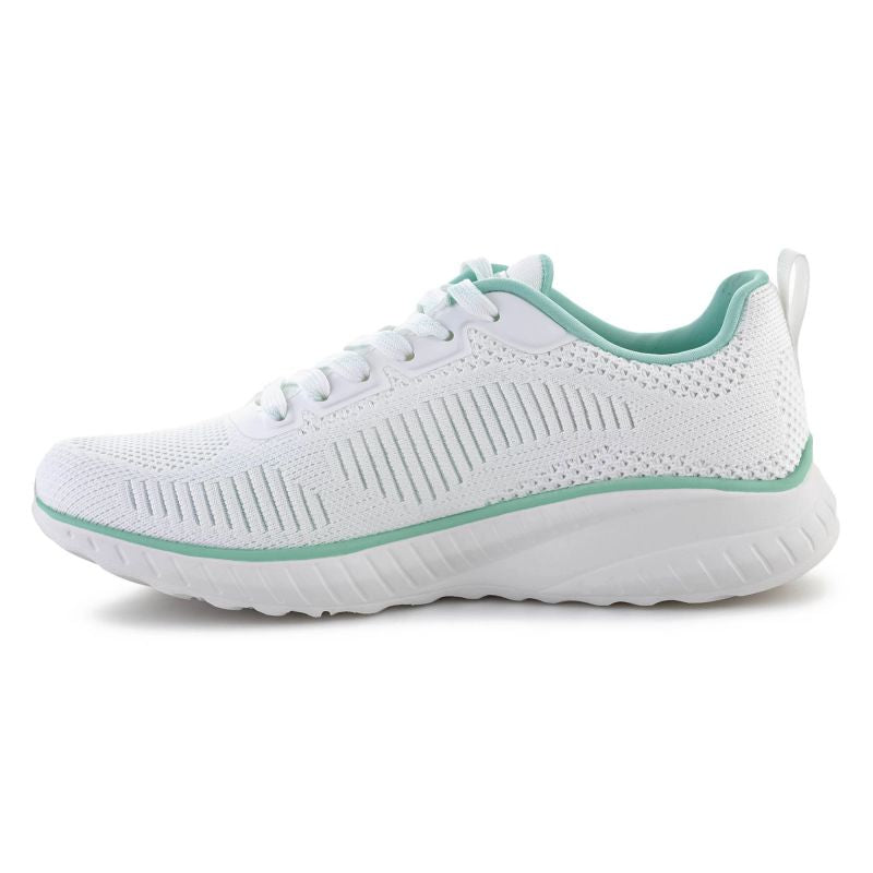 Skechers Bobs Squad Chaos Parallel Lines Shoes W 117212-OFWT Footwear/Lifestyle/Skechers Skechers