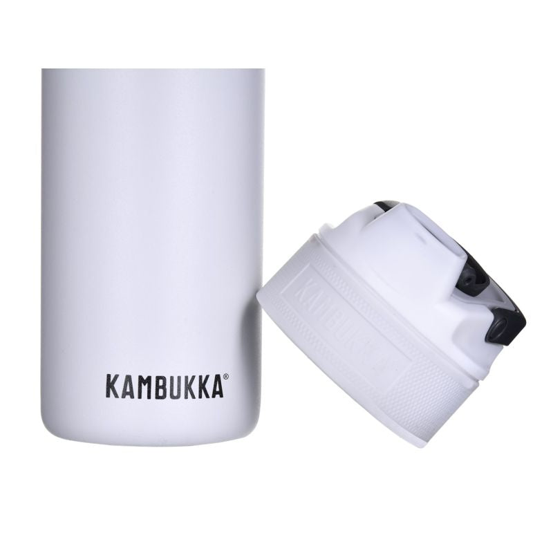 Kambukka Elton Insulated 600ml Thermal Bottle, Chalk White AGD - Produkty/Termosy i kubki termiczne Your Sports Performance