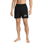 Nike Logo Lap 5" Volley Swim Shorts, Black, NESSG574 001