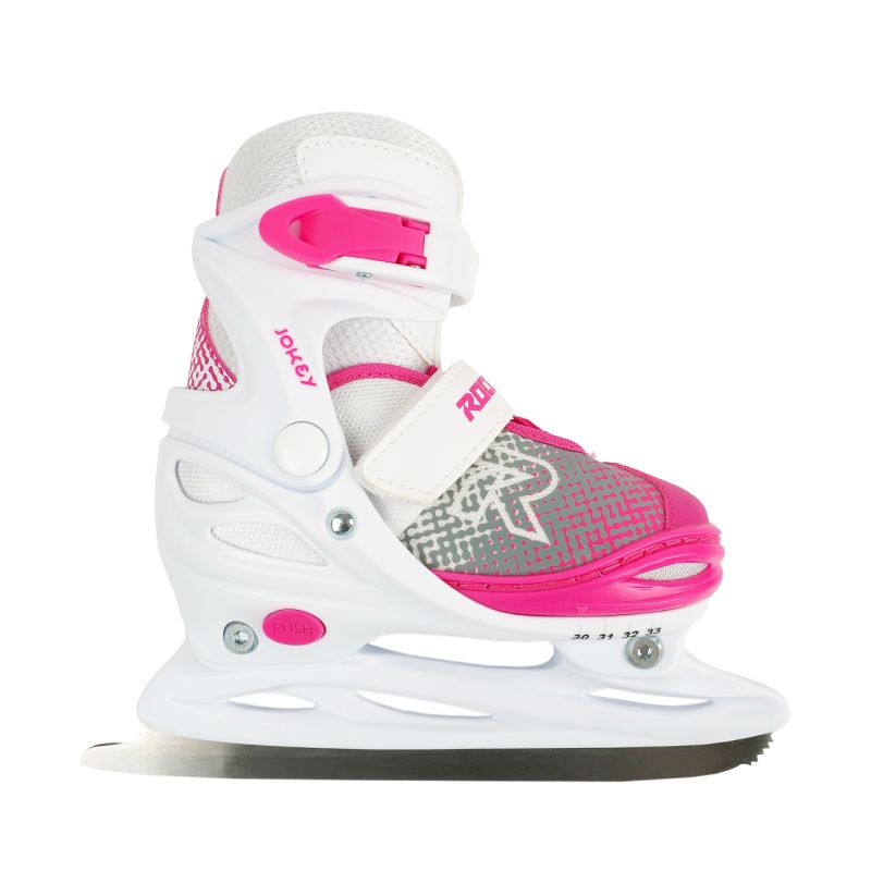 Roces Jokey Ice X skates white and pink 450746 001 Roces