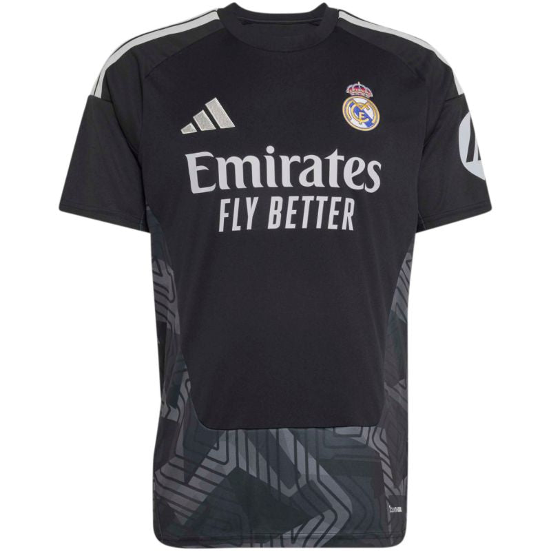 Men's adidas Real Madrid 26/27 Home Goalkeeper Jersey black KC3988