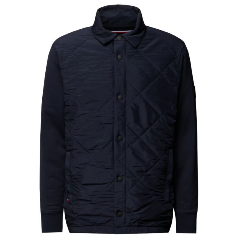 Tommy Hilfiger Mix Media Quilted Coach Jacket M MW0MW27894 Clothing/Lifestyle/Tommy Jeans Tommy Hilfiger