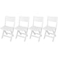 SET OF 4 KOMODO PLASTIC FOLDING CATERING CHAIRS WHITE Dom I Ogród/Meble Ogrodowe/Krzesła Your Sports Performance