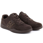 Women's brown suede sneakers Big Star TT274265 Big Star