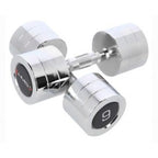 Chrome dumbbells 2x9 kg HMS CHD09 In preparation Your Sports Performance