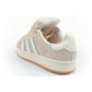 Adidas women's sports shoes Campus 00s leather sneakers beige Campus