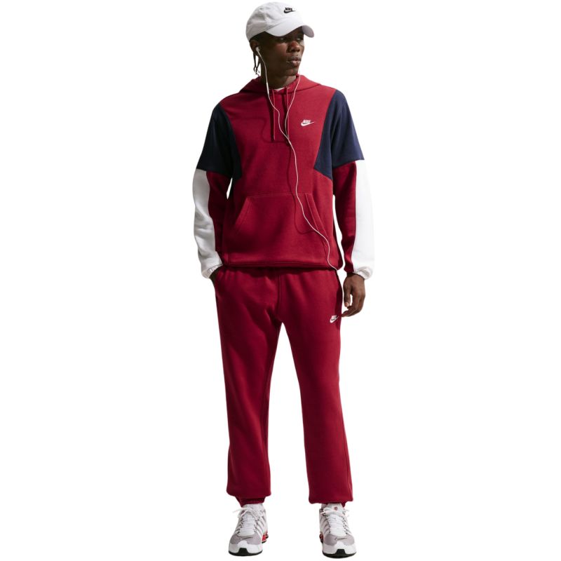 Nike Sportswear Club Men's Burgundy Tracksuit HV1165 613