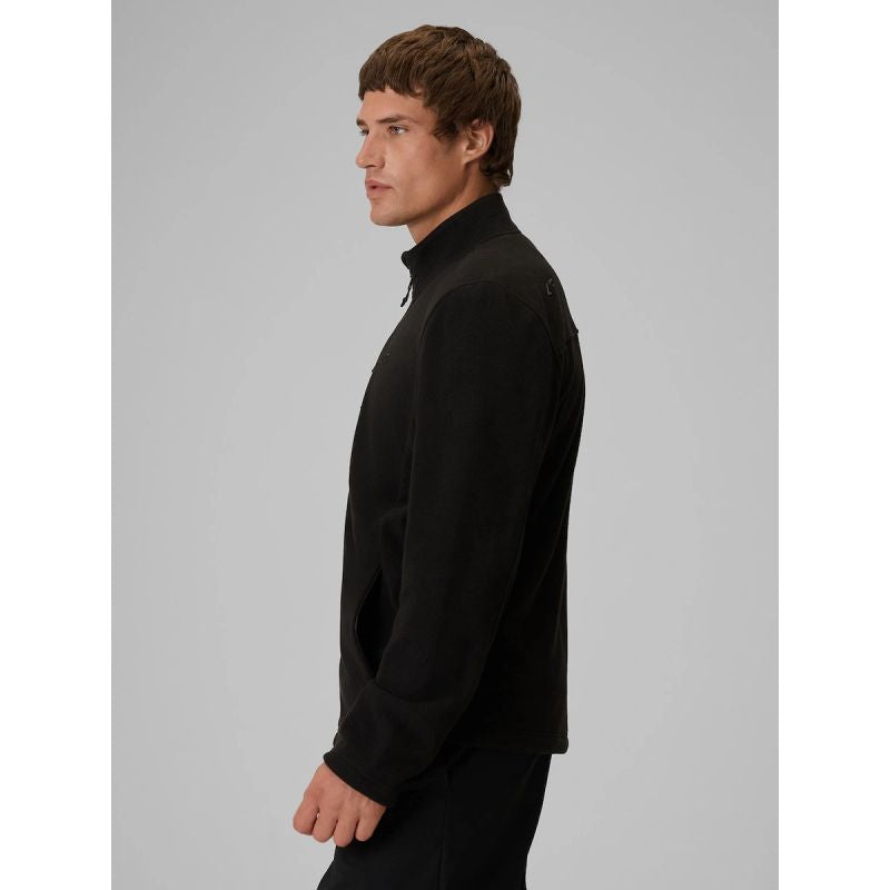 Regular men's fleece with stand-up collar 4F 4FRAW26TFLEM542-20S