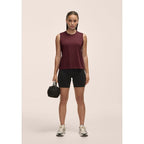 CASALL Women's Graphic Tank Burgundy