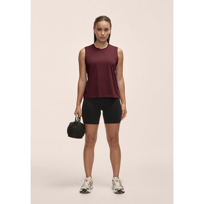 CASALL Women's Graphic Tank Burgundy