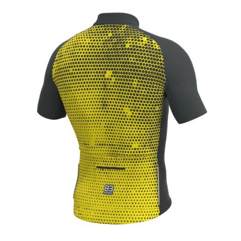 Biemme PORDOI T-shirt Black and Yellow M Clothing Your Sports Performance