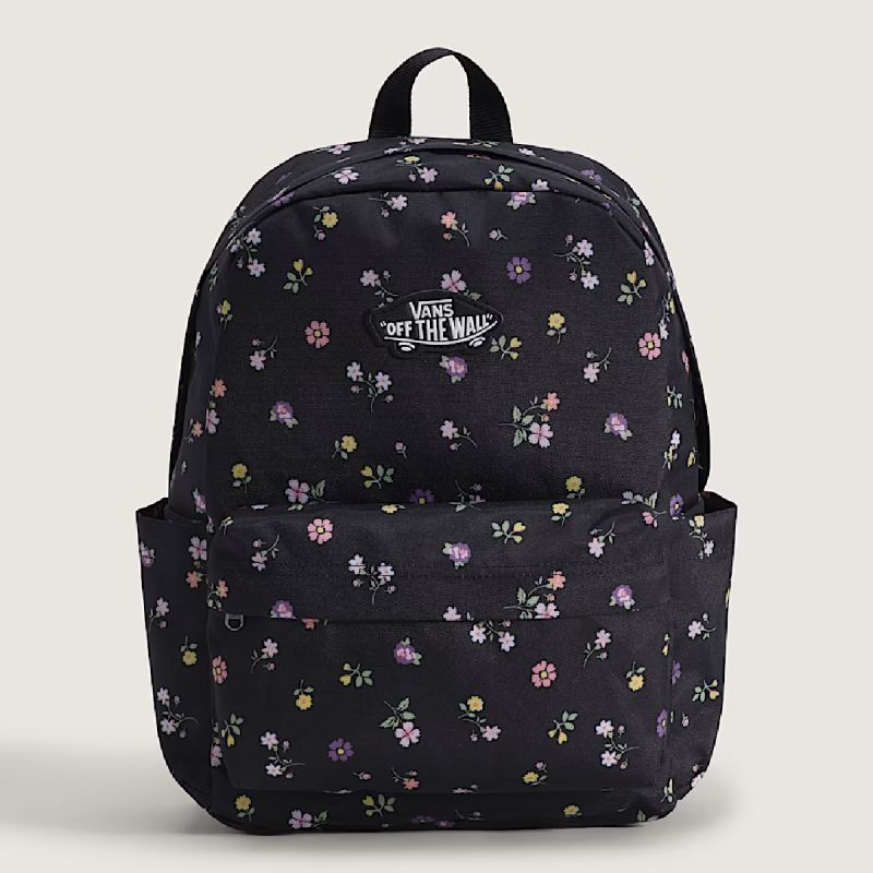 Vans Old Skool Classic Backpack 22L Black Floral - VN000H56HTL
