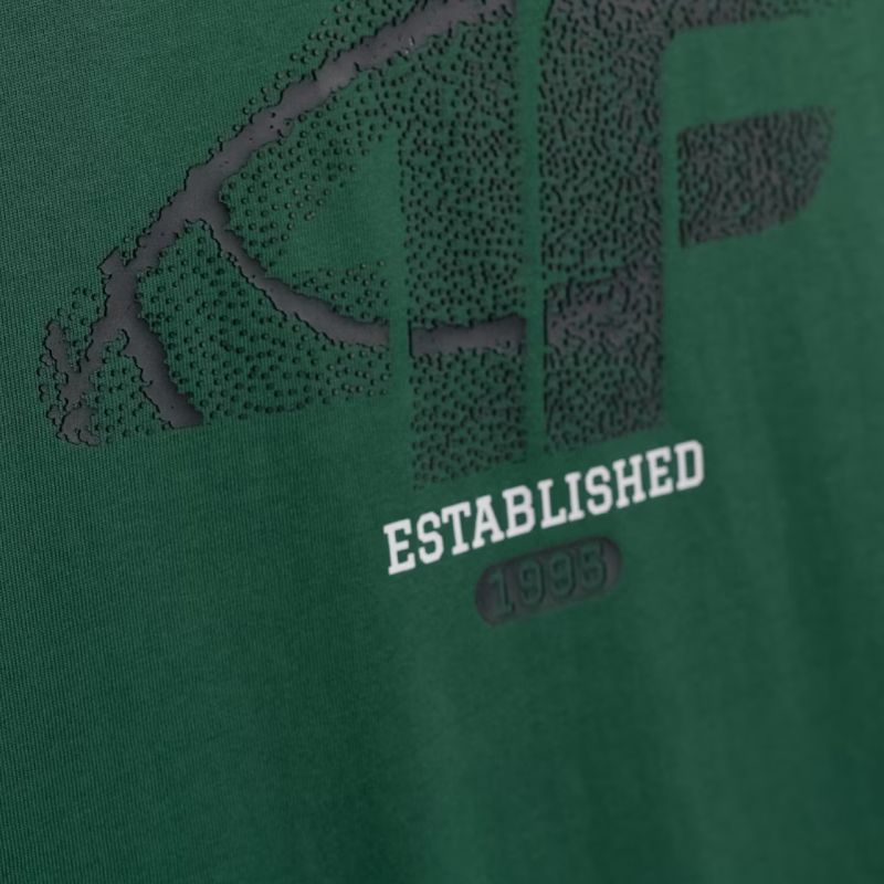 Men's 4F M3558 T-shirt, green 4FWAW26TTSHM3558 41S