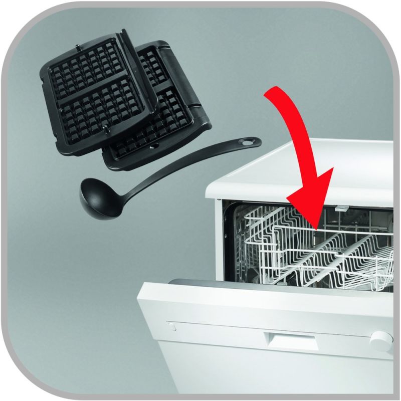 Tefal XA7248 Aluminum Waffle Plate AGD - Produkty/Opiekacze Your Sports Performance