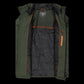 CMP men's winter sports jacket with hood, insulated, green (34K0167/F905) CMP