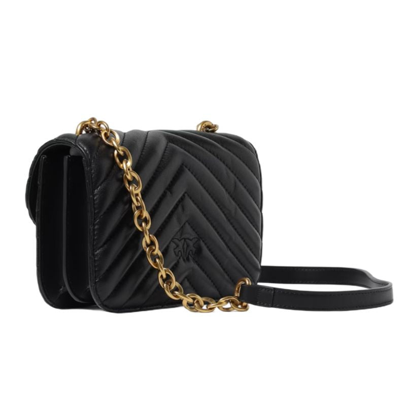 Pinko Love Bell Mini Chevron Handbag W 100048A14Q Accessories/Bags/Other bags Your Sports Performance