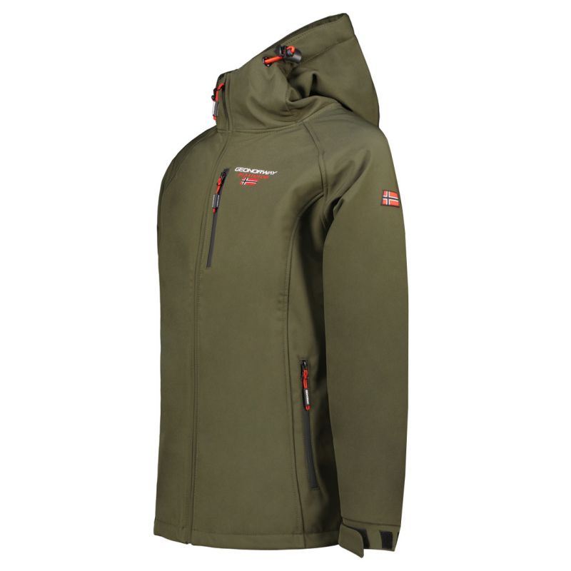 Geographical Norway Takito DB 009 M WY1161H/GN-Kaki Softshell Jacket Clothing/Outdoor/Geographical Norway Your Sports Performance