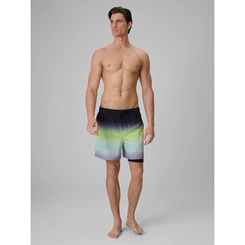 Men's 4F boardshorts with UPF50+ sun protection 4FRSS26UBDSM257-45S