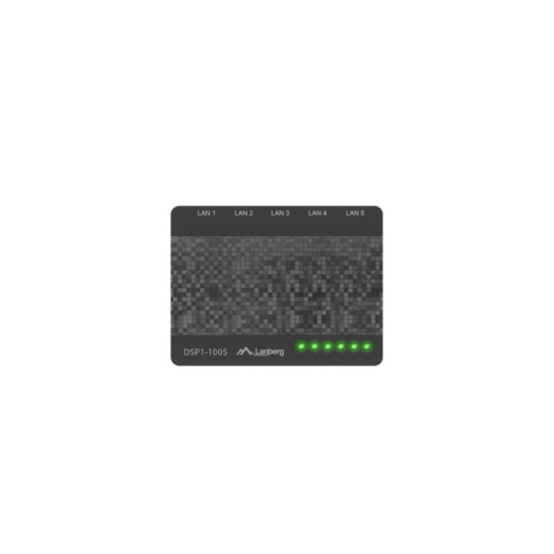Switch Lanberg DSP1-1005 (5x 10/100/1000Mbps) Komunikacja i łączność/Switch-e Your Sports Performance