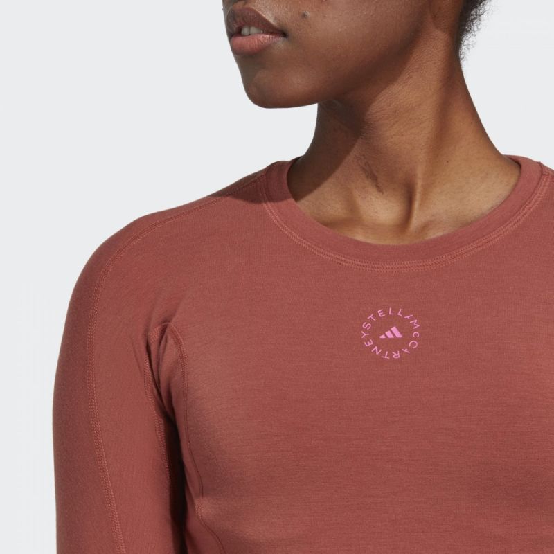 T-shirt adidas by Stella McCartney Truestrengh Crop Longsleeve Top W HR2196 Clothing/Training Adidas