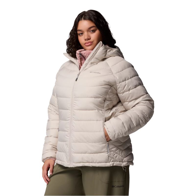 Columbia Powder Lite II Hooded Jacket 2089391278 Beige L