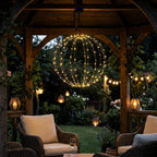 SOLAR HANGING LAMP BALL 30CM 120 LED WARM WHITE Home and Garden/Lighting Your Sports Performance