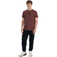 Men's T-shirt 4F M2961 dark brown 4FWAW25TTSHM2961 80S In preparation Your Sports Performance