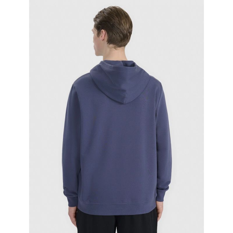 Men's sweatshirt with hood, open, 4F 4FRSS25TSWSM2201-22S *Kategoria tymczasowa Your Sports Performance