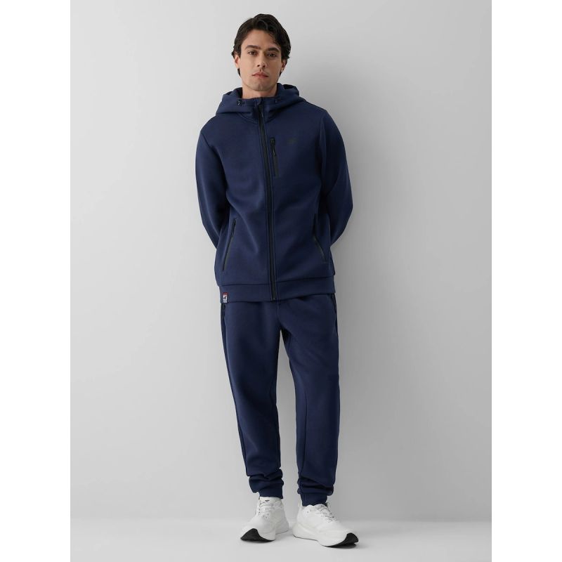 Men's regular hooded sweatshirt 4F 4FRAW26TSWSM3160-31S