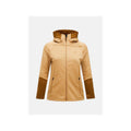 PEAK PERFORMANCE W Rider Essentials Zip Hoodie Brown