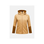 PEAK PERFORMANCE W Rider Essentials Zip Hoodie Brown