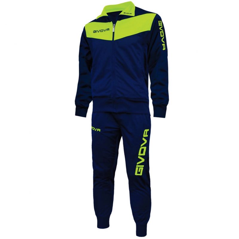 Tracksuit Givova Tuta Visa Fluo TR018F 0419 Clothing/Football/Mężczyźni/Joma Givova