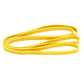 Exercise rubbers HMS GU05 YELLOW 6.4 x 4.5 x 2080 MM 17-33-020
