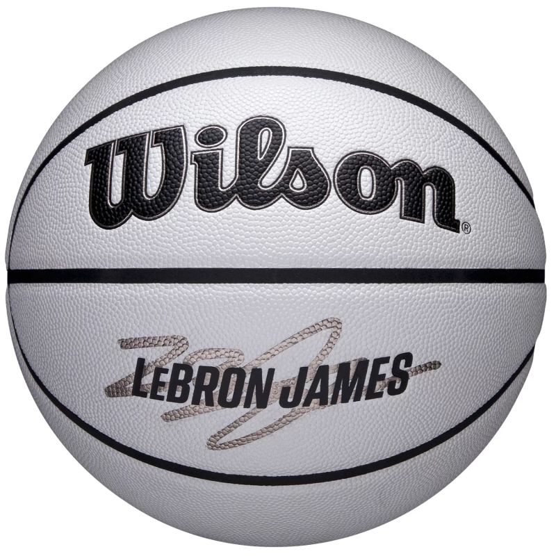 Wilson NBA Player Icon Uv Bskt Lebron Basketball Ball WZ4030501XB Accessories/Balls/Basketball Your Sports Performance