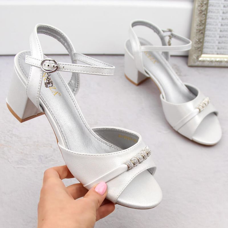 Vinceza W JAN305 silver high-heeled sandals Footwear/Lifestyle/Vinceza Your Sports Performance