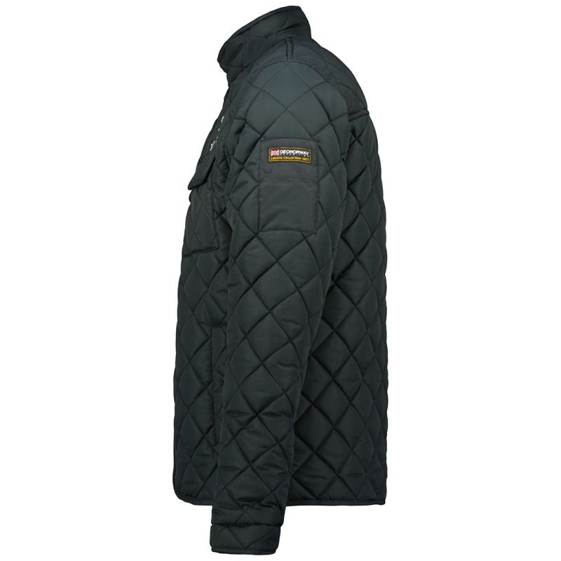 Geographical Norway Belificio EO Men 072 M WW1037H/GNO/Black jacket Clothing/Outdoor/Adler Your Sports Performance