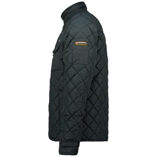 Geographical Norway Belificio EO Men 072 M WW1037H/GNO/Black jacket Clothing/Outdoor/Adler Your Sports Performance