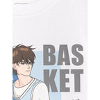Boy's oversize T-shirt with print 4F 4FJRAW25TTSHM3062-10S *Kategoria tymczasowa Your Sports Performance