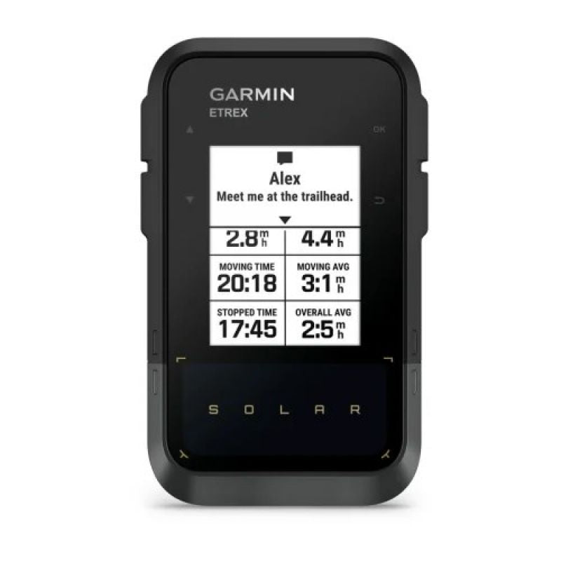 Garmin eTrex Solar GPS Solar 010-02782-00 Cycling Navigation Import z Action/Akcesoria sportowe i turystyczne/Zegarki sportowe Your Sports Performance