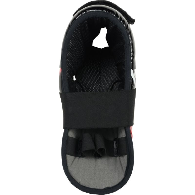 TOP TEN OSTT-PU "SUPERLIGHT" URBAN ARTS foot protectors black and red (WAKO APPROVED new) In preparation Your Sports Performance