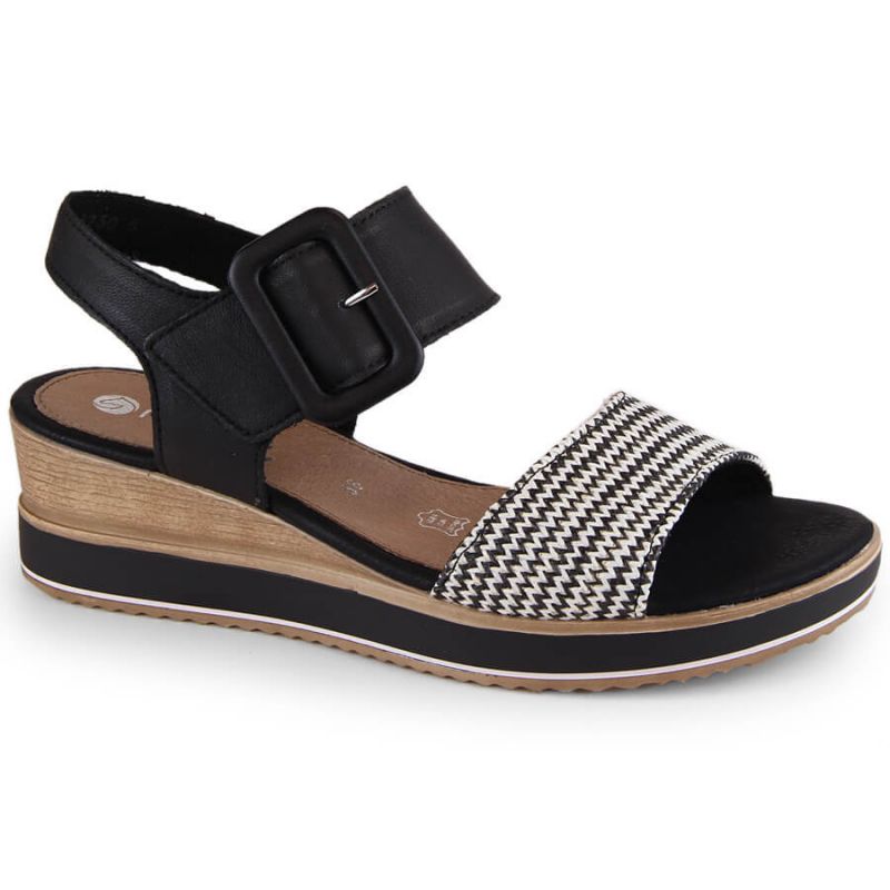 Leather wedge sandals Remonte W RKR646 Footwear/Lifestyle/Rieker Your Sports Performance