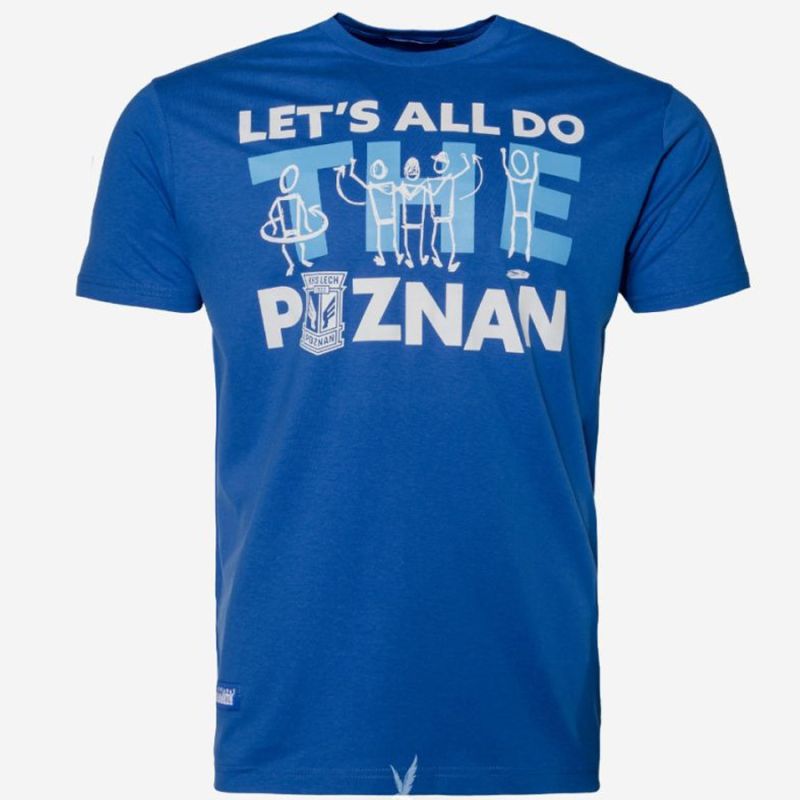 How To Do The Poznań T-shirt Blue L KKS Lech
